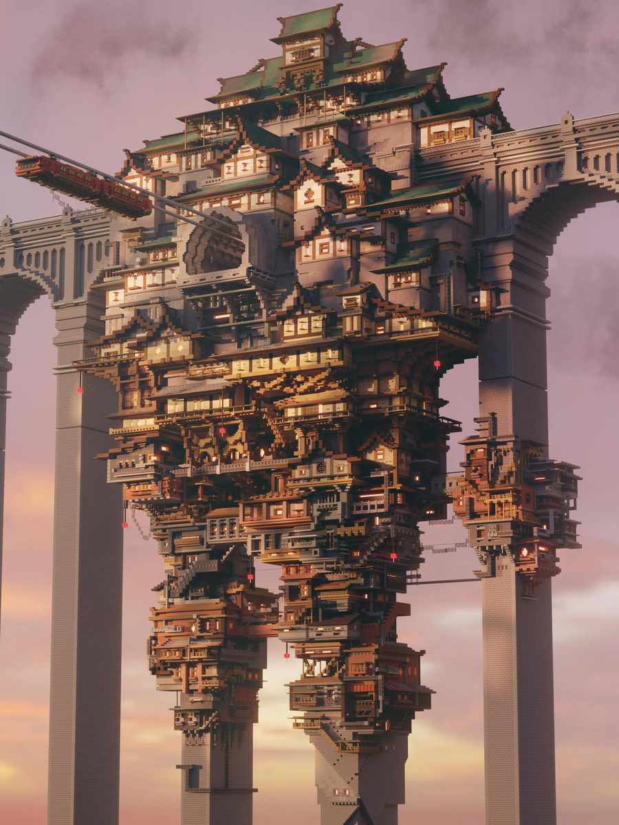 Minecraftで参考にしたい建築物の画像100枚 Part 1 Sho Log